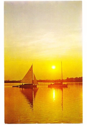 1960s british vintage postcard - british,
