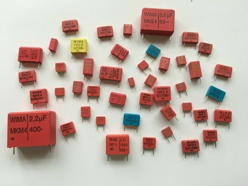 Wima capacitors mixed - , of