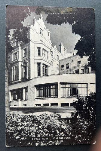 Vintage postcard royal hotel - royal,