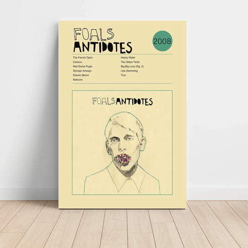 Foals antidotes fine art album - antidotes,
