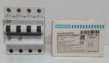 SIEMENS 5SX44 C25A 4 POLE