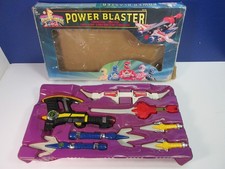 vintage POWER RANGERS POWER BLASTER weapon set MMPR 1995 bandai BOXED