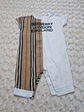 BURBERRY baby grow Romper age