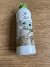 Grogu Baby Yoda The Mandalorian Plastic Water Bottle Used Once