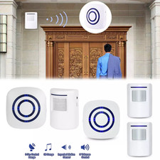 Wireless Driveway Alarm Doorbell Motion Sensor Alarm Detector Home Security