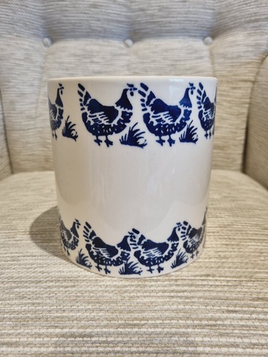 Emma bridgewater blue hen - bridgewater,