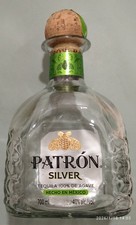 Patron Silver EMPTY Bottle