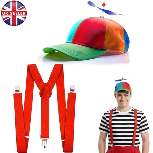 Propeller helicopter hat red - helicopter,