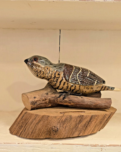 Vintage hand carved and - vintage,