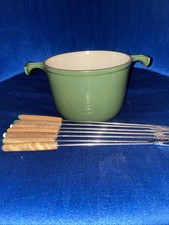 le creuset cast iron Fondue