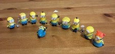 Mini Minions x 10 Vinyl Figures Kevin Bob Stuart Despicable Me Toys Collection