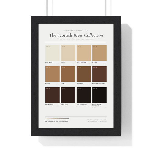 Scottish brew colour chart tea - scottish,