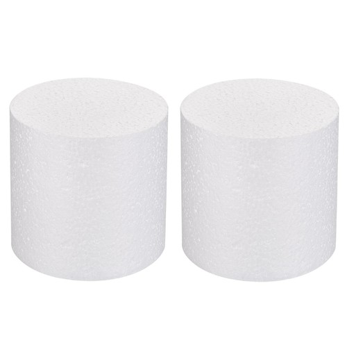 Round foam cake dummy - foam, inch
