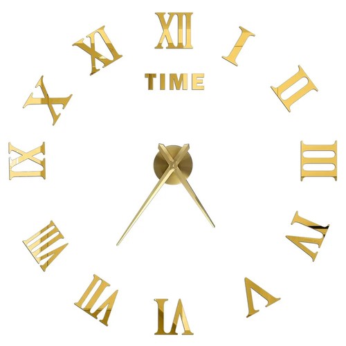 Frameless wall clock - wall,