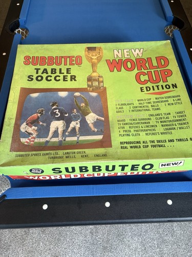 Vintage subbuteo table - subbuteo, soccer