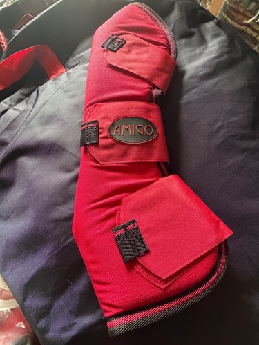 Amigo red protective pony leg - pony,
