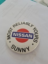 Rare Vintage NISSAN Pin Badge