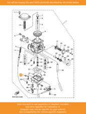 YAMAHA Clamp, 5GM-14243-00 OEM