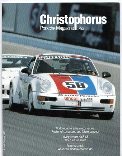 Porsche christophorus magazine - christophorus,