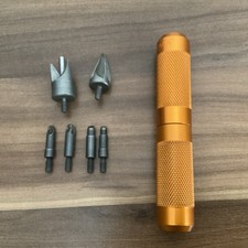 Lyman Case Prep Multi Tool for Reloading Original Orange
