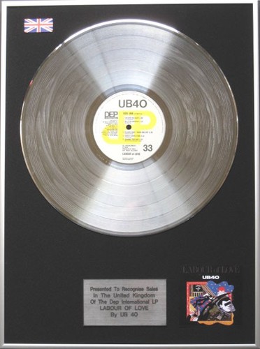 Ub40 platinum disc - -,