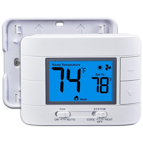 Non programmable thermostats - non-programmable,