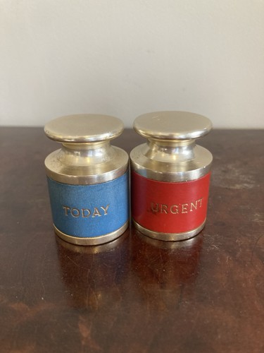 Vintage brass leather - brass, &