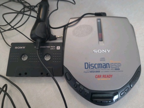 Sony discman e307ck portable - sony, d-e307ck