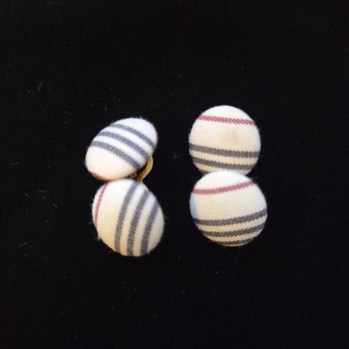 Burberry cloth cufflinks - burberry,
