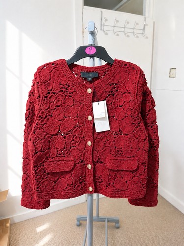 Zara burgundy cardigan size - size, m
