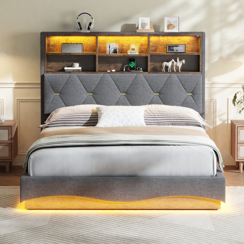 4ft6 double ottoman storage - 4ft6,