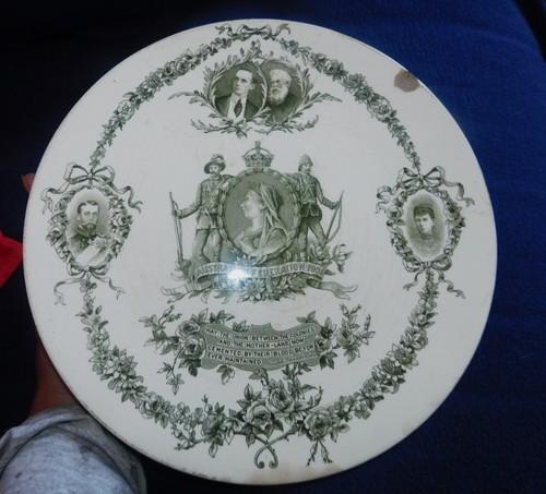 Rare antique wall plate - rare,