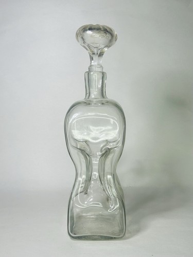 Vintage clear glass - vintage, pinched