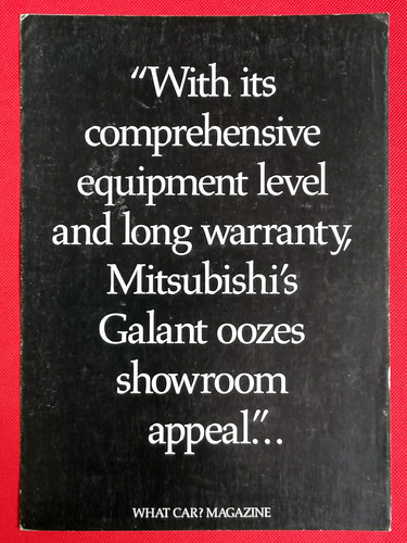 1991 mitsubishi galant sales - 1991,