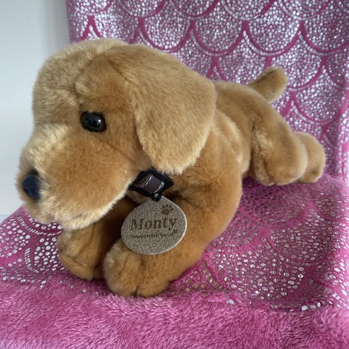 Keel toys monty - ‘monty’, golden