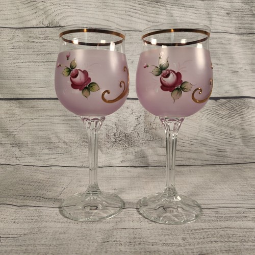 Vintage bohemian crystal - 7",