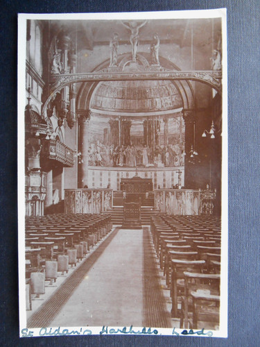Interior aidans church - interior,