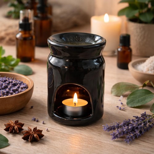 Ceramic tea light candle - tea,