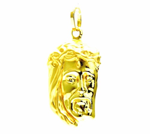 Yellow gold pendant - gold, 18k