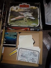 STAR WARS  X WING FIGHTER ESB PALITOY VINTAGE 1980 LUKE YODA ALTERNATIVE BOX
