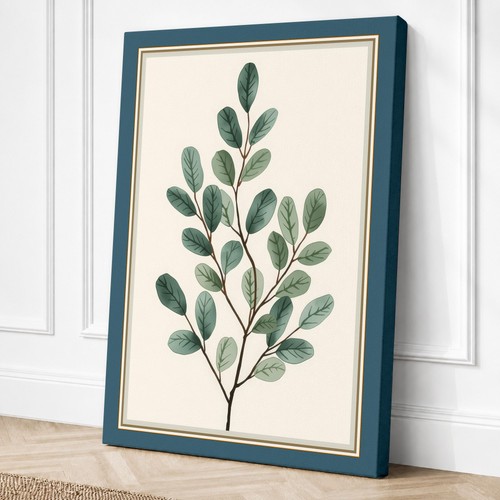 Single stem sage botanical - single,