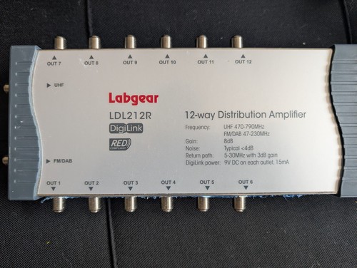 Labgear digilink amplifier - labgear,
