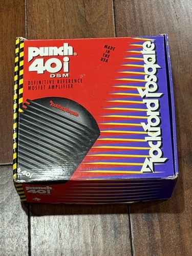 Rockford fosgate punch - rockford, dsm