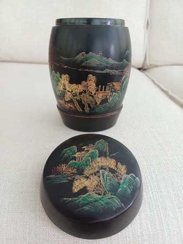 Vintage japanese lacquerware - japanese,