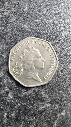Rare 1997 50p - , bailiwick
