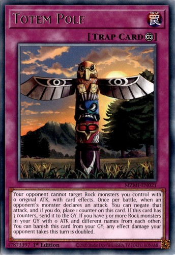 Totem pole rare trap - totem, 1st