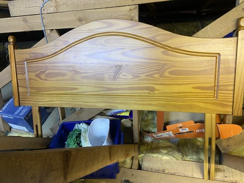 Pine headboard for queen bed - pine,