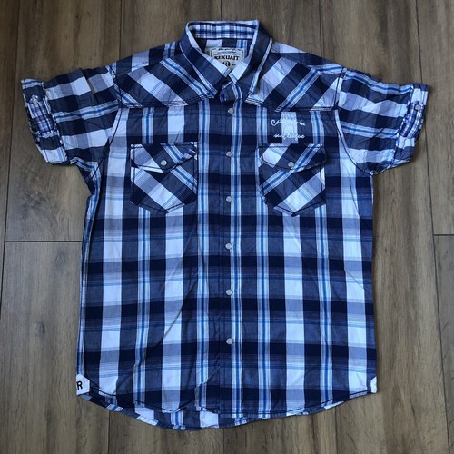 Rekuait plaid western shirt - rekuait,