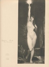 100+yr Old Original 1924 Jules Joseph Lefebvre Antique Print TRUTH Law Attorney