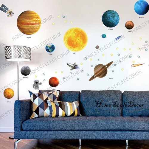 Solar system wall stickers - solar,